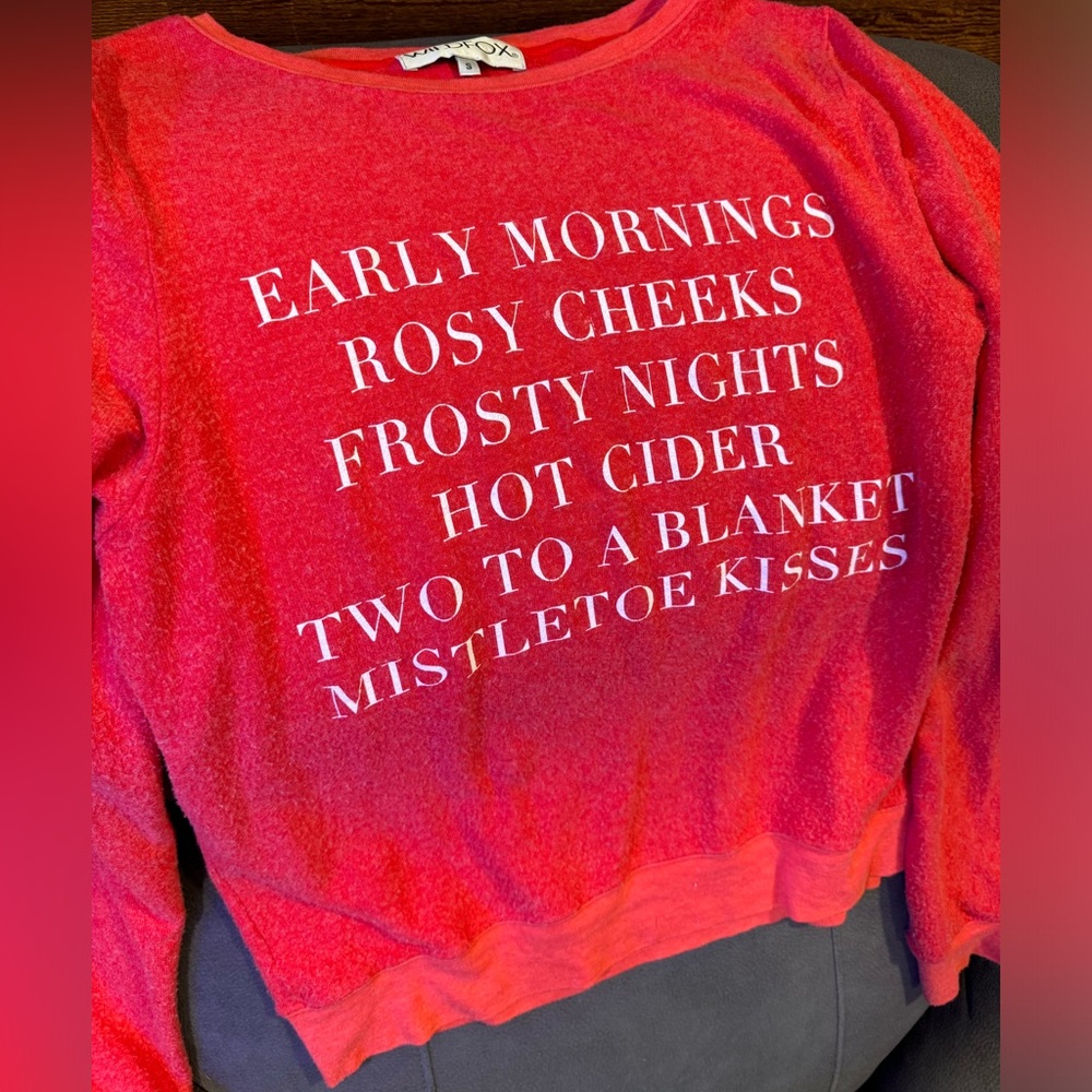 Res wild fox sweater